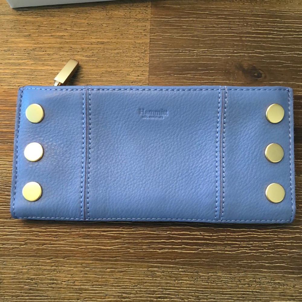 Hammitt 110 North Wallet in sky blue